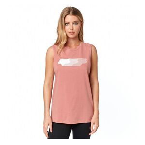 Fox Racing Airline Talladega Pink Graphic Muscle Tee Tank Top Small Motocross